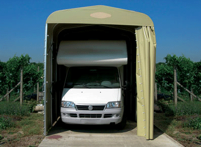 abri véhicule de loisirs, caravaning repliable